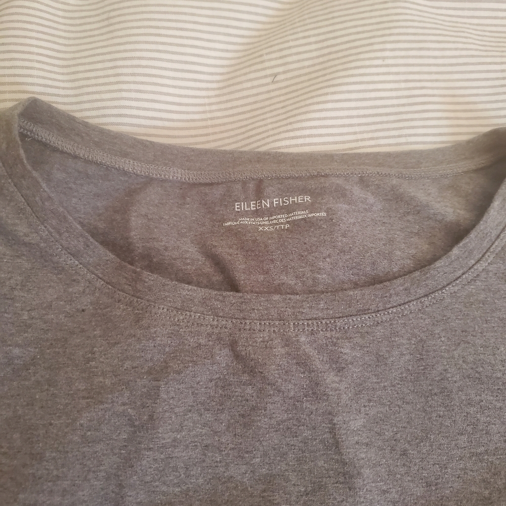 Eileen Fisher Organic Cotton T-Shirt Dress XXS
